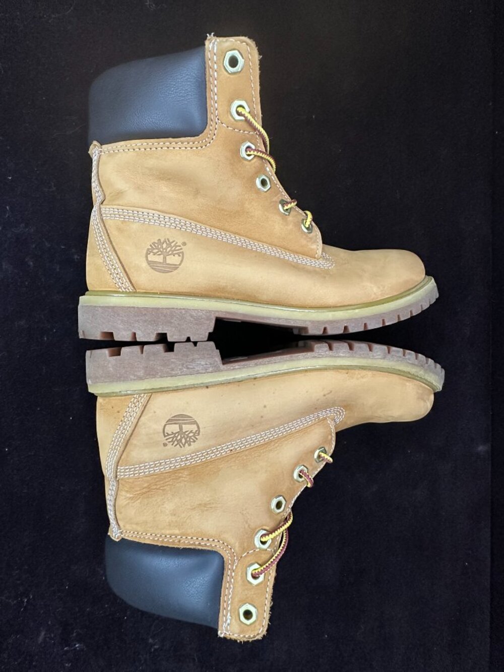 Timberland Women's Premium 6-Inch Waterproof Boots Wheat Gold 10361 Size 8 M
